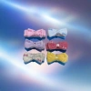 The plush bow hair band is available in multiple colors, including pink, blue, purple, red, white and yellow, creating a sweet and girlish style details Picture